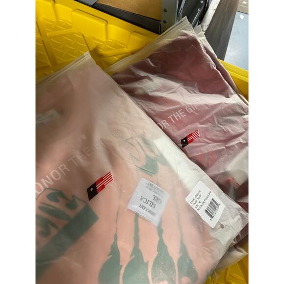 NWT Honor the Gift, HTG, Peace Long Sleeve Tee Crew Neck, Burgundy, XL - Picture 3 of 3